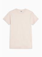 Topman Mens Classic Pink Slub T-shirt