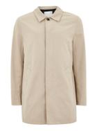 Topman Mens Selected Homme Stone Trench Coat