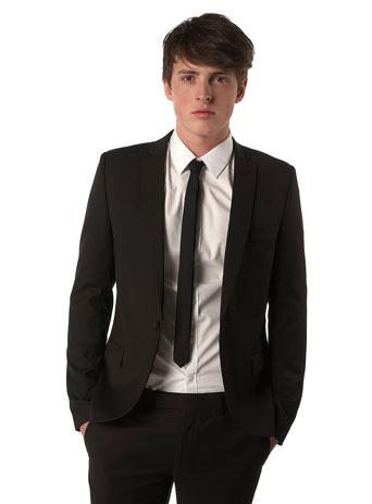 Black Skinny Suit Jacket