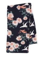 Topman Mens Blue Navy Chinese Print Dress Scarf
