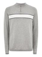 Topman Mens Grey Selected Homme Gray High Neck Top