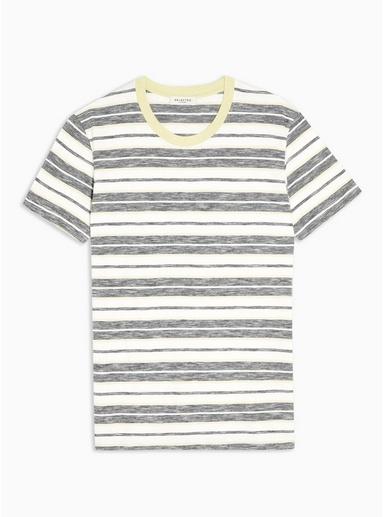 Selected Homme Mens Navy Selected Homme Stripe Organic Cotton T-shirt