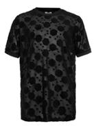 Topman Mens Topman Design Black Floral Burnout T-shirt