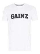 Topman Mens White Gainz Slogan Print T-shirt