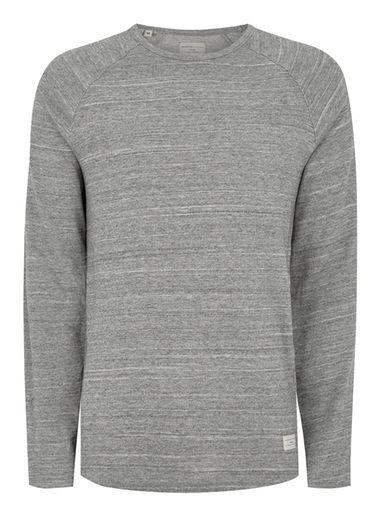 Topman Mens Grey Selected Homme Tall Gray Top*