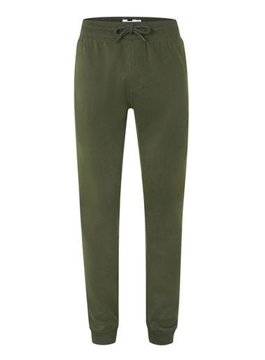 Topman Mens Green Khaki Skinny Joggers