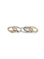 Topman Mens Grey Multi Pack Rings*