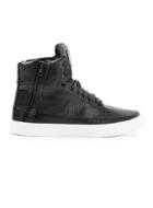 Topman Mens Criminal Damage Catana Black Hi Tops