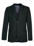 Topman Mens New Fit Black Slim Fit Suit Jacket