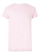 Topman Mens Pink Slub Muscle Fit Roller T-shirt