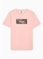 Topman Mens Pink Essential Print T-shirt