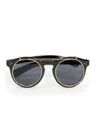 Topman Mens Jeepers Peepers Black Detachable Lens Sunglasses*