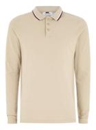 Topman Mens Stone Muscle Fit Polo Shirt