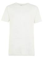 Topman Mens Grey Off White Slub Longline T-shirt