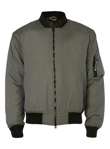Topman Mens Green Nicce Ma1 Bomber Jacket
