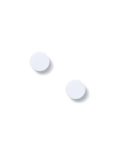 Topman Mens White Stud Earrings*
