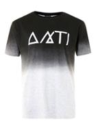 Topman Mens Antioch Grey Marl Symbols Print T-shirt*