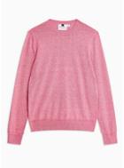 Topman Mens Pink Twist Essential Sweater