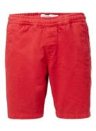 Topman Mens Red Elasticated Waist Shorts