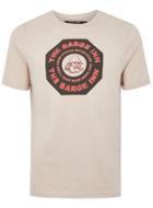 Topman Mens Ecru Topman Design Beige 'barge' T-shirt