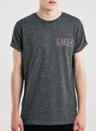 Topman Mens Black Silverlake Print Roller T-shirt