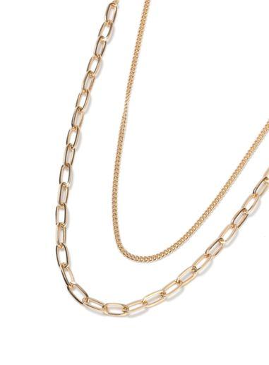 Topman Mens Gold Multi Necklace*