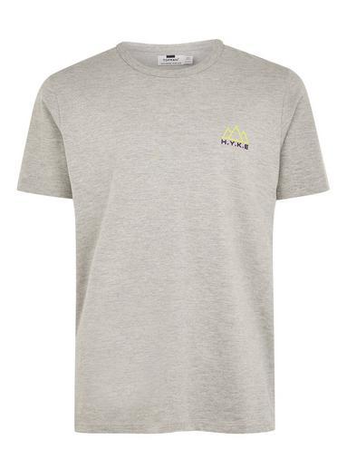Topman Mens Grey Marl 'hyke' T-shirt