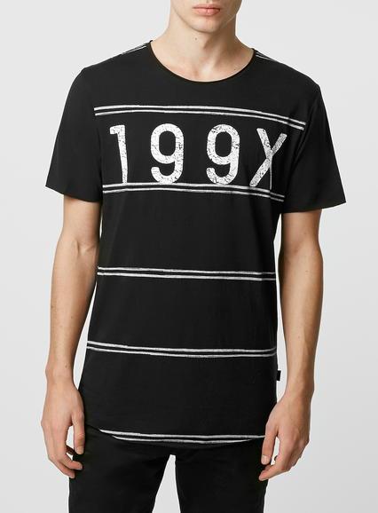 Topman Mens Nana Judy Black 199x T-shirt
