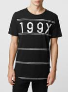 Topman Mens Nana Judy Black 199x T-shirt