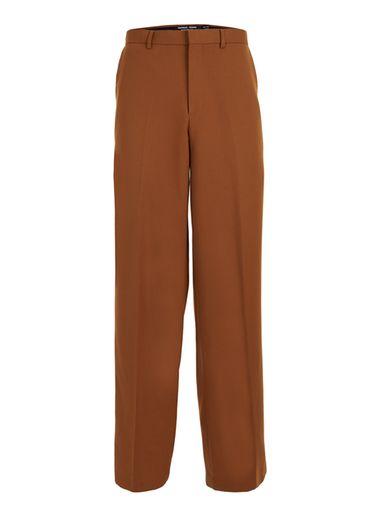 Topman Mens Red Topman Design Burnt Orange Pants