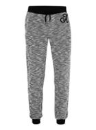 Topman Mens Antioch Black And White Static Joggers*