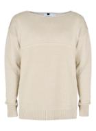 Topman Mens Stone Slash Neck Jumper