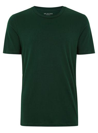 Topman Mens Selected Homme Tall Khaki T-shirt*