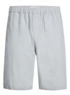 Topman Mens Grey Technical Oversized Shorts