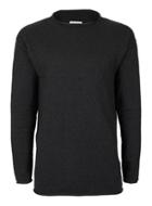 Topman Mens Selected Homme Dark Grey Lightweight Sweater