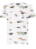 Topman Mens Nicce White Camouflage T-shirt