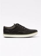 Topman Mens Black 'parker' Lace Up Shoes