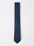 Topman Mens Blue Premium Navy Silk Texture 6cm Tie