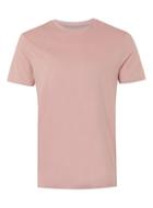 Topman Mens Dark Pink Crew Neck T-shirt
