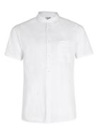 Topman Mens Ltd White Seersucker Short Sleeve Shirt