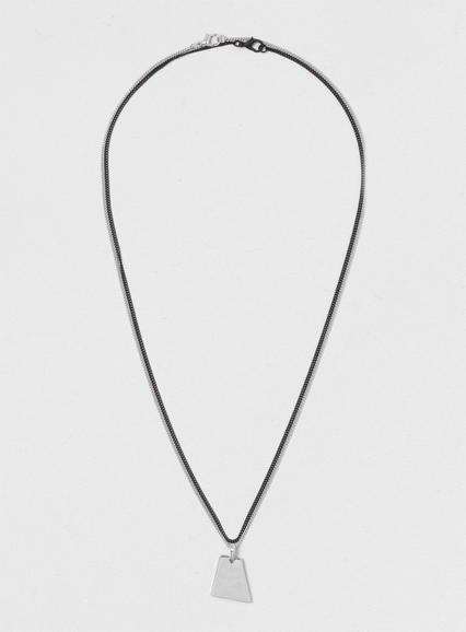 Topman Mens Black Multirow Geometric Necklace*