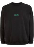 Topman Mens Vision Street Wear Black Sweatshirt