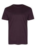 Topman Mens Purple Slim Crew Neck T-shirt