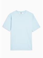 Topman Mens Pale Blue Oversized T-shirt