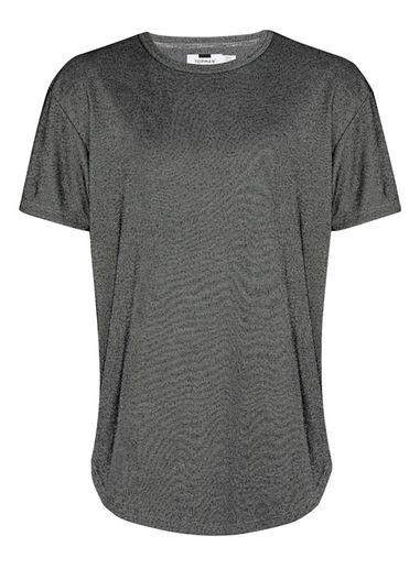 Topman Mens Mid Grey Grey Ribbed Oversized T-shirt