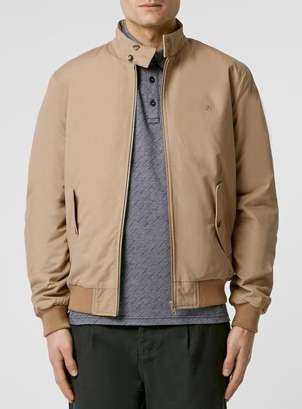 Topman Mens Yellow Peter Werth Sand Coat