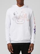 Topman Mens Nickelodeon White Catdog Hoodie