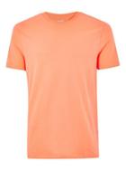 Topman Mens Orange Slim T-shirt