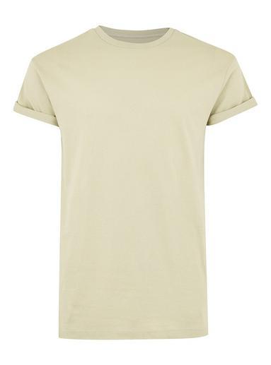 Topman Mens Green Muscle T-shirt