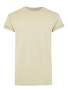 Topman Mens Green Muscle T-shirt